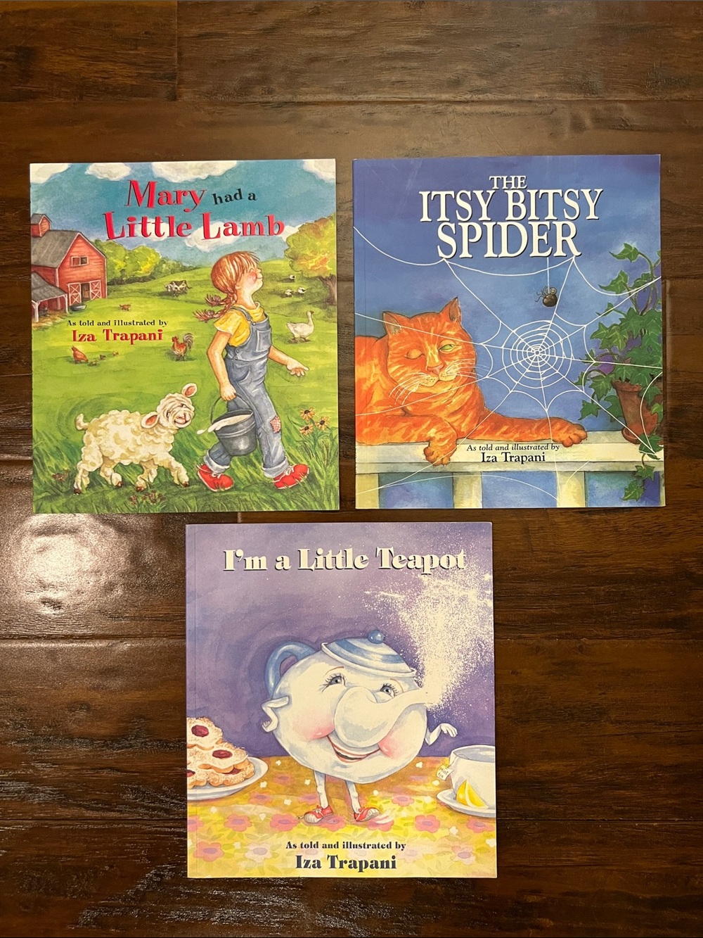 3 Children's Classic Nursery Rhyme Themed Paperback Books